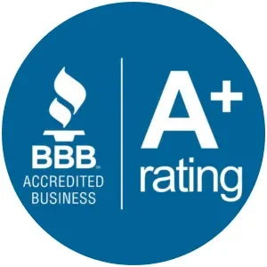 BBB A+ Rating badge
